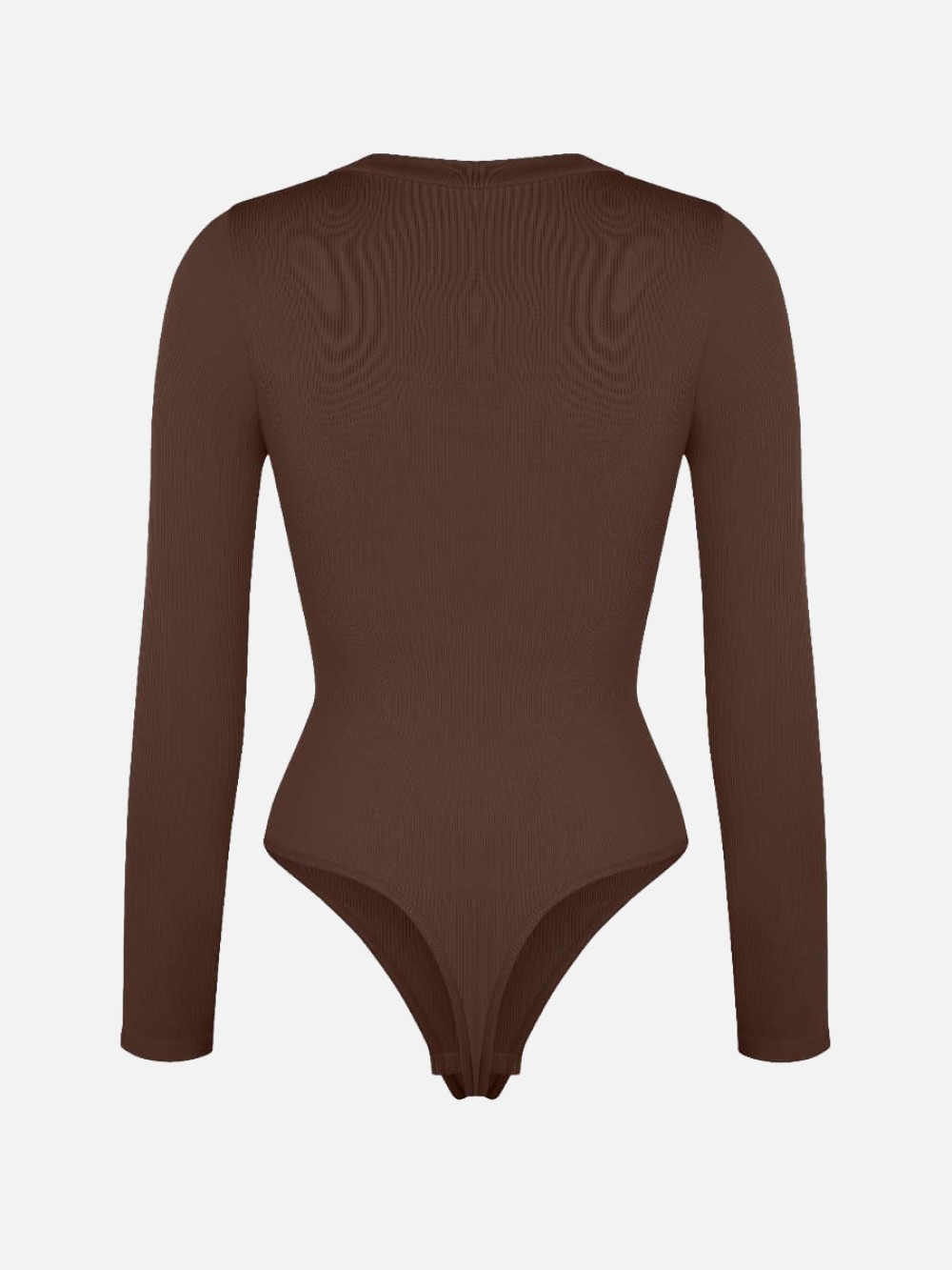 Seamless Long Sleeved Waist Shaping Tummy Control Bodysuit