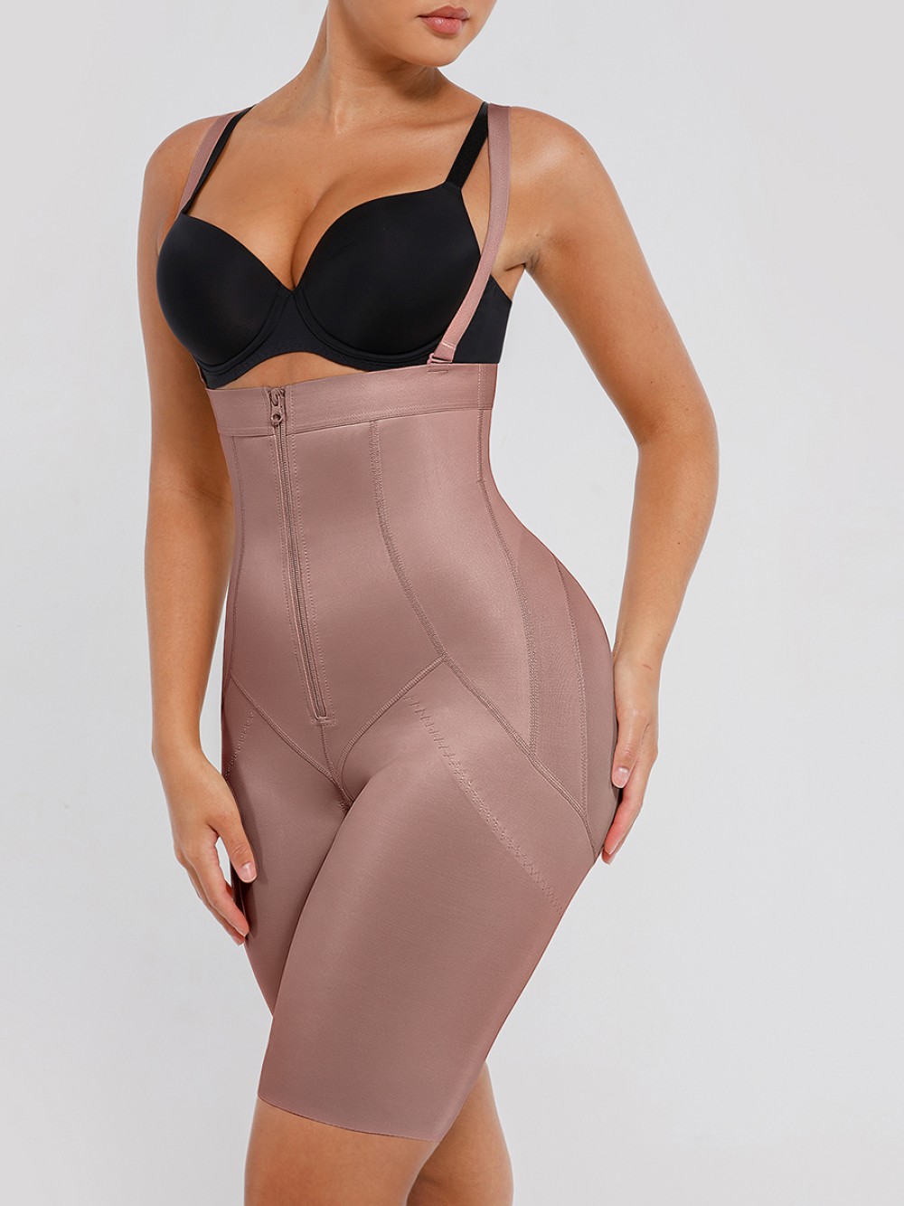 Fashion Body Shaper clips inside for post-operative wear