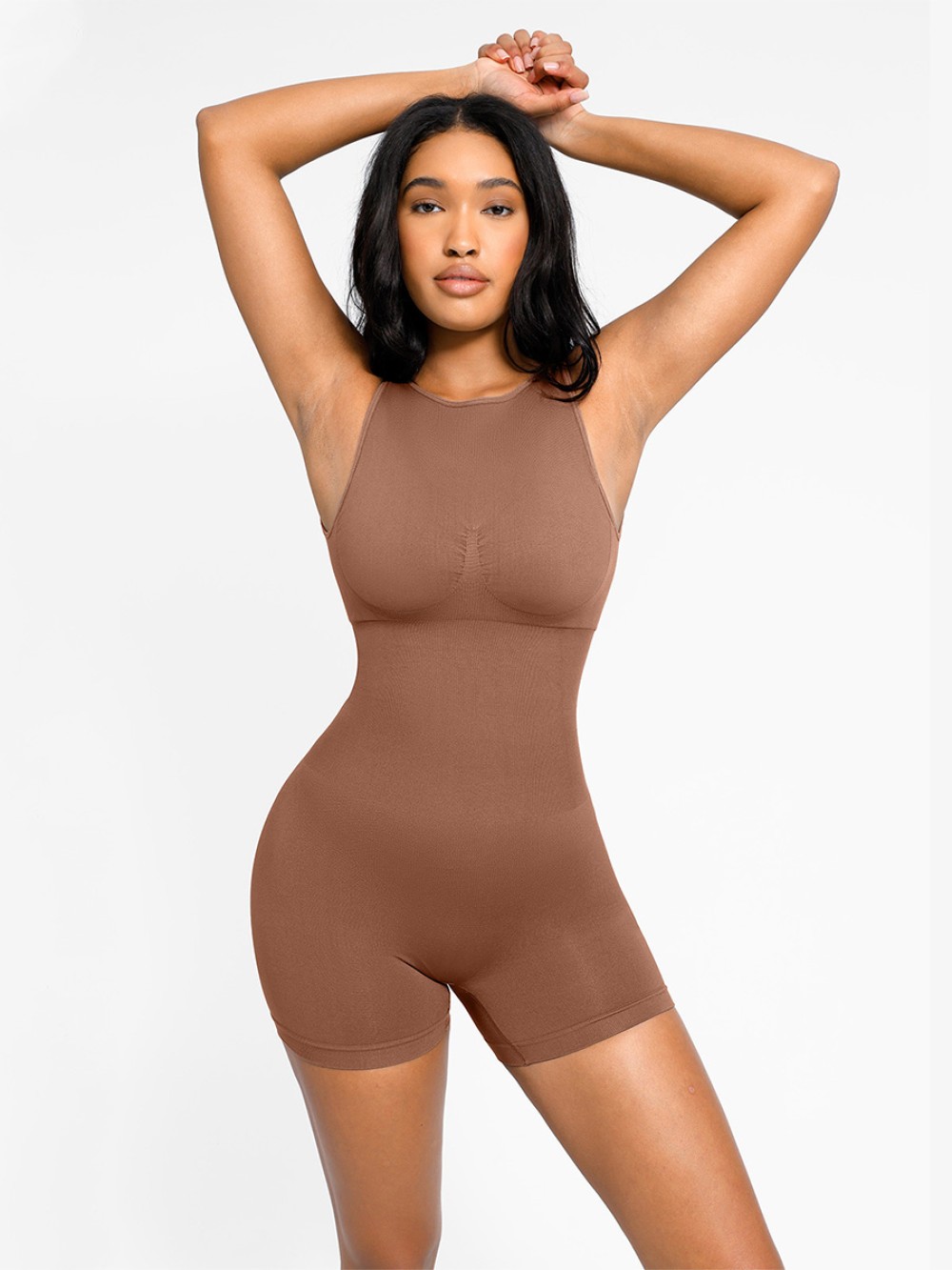 Seamless Sexy U Back Shape Shapewear with Removable Cups for Women