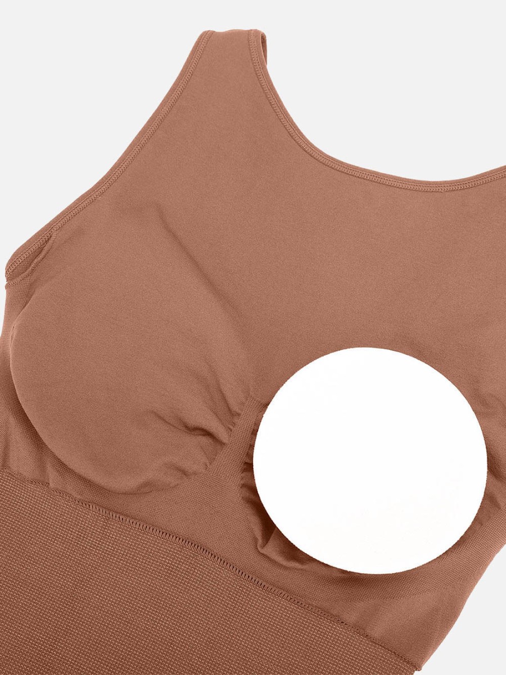 Seamless Sexy U Back Shape Shapewear with Removable Cups for Women
