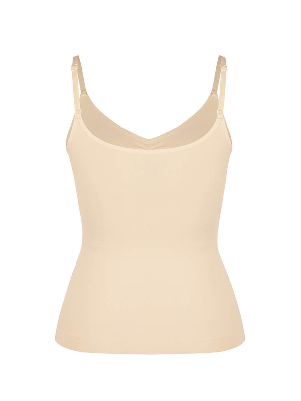 Seamless Bust Support Waist and Abdomen Control Shape Tank Top for Women