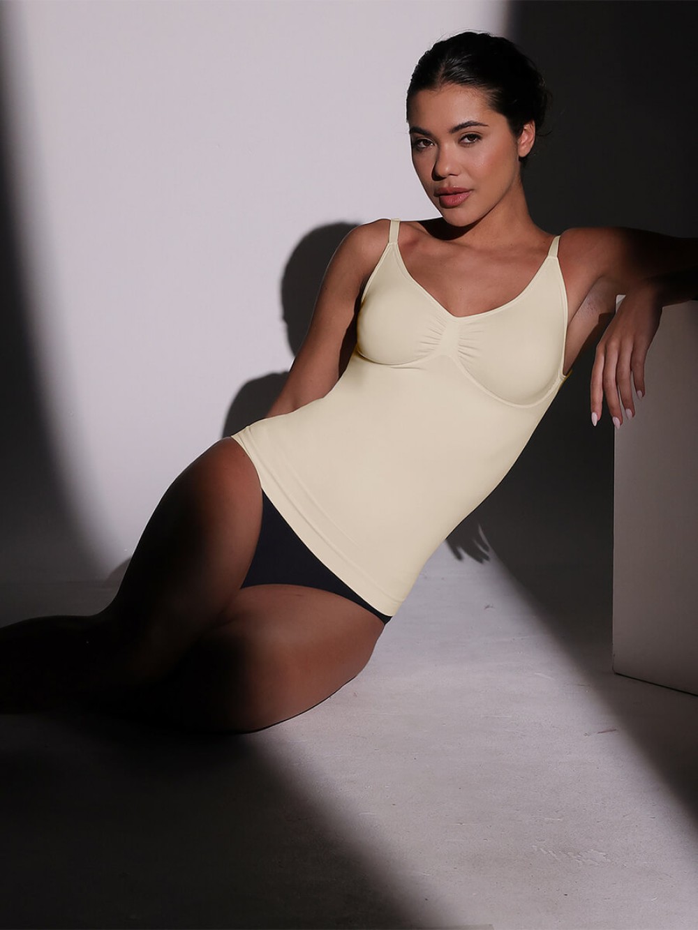 Women Seamless Bust Support Waist and Abdomen Control Shape Tank Top