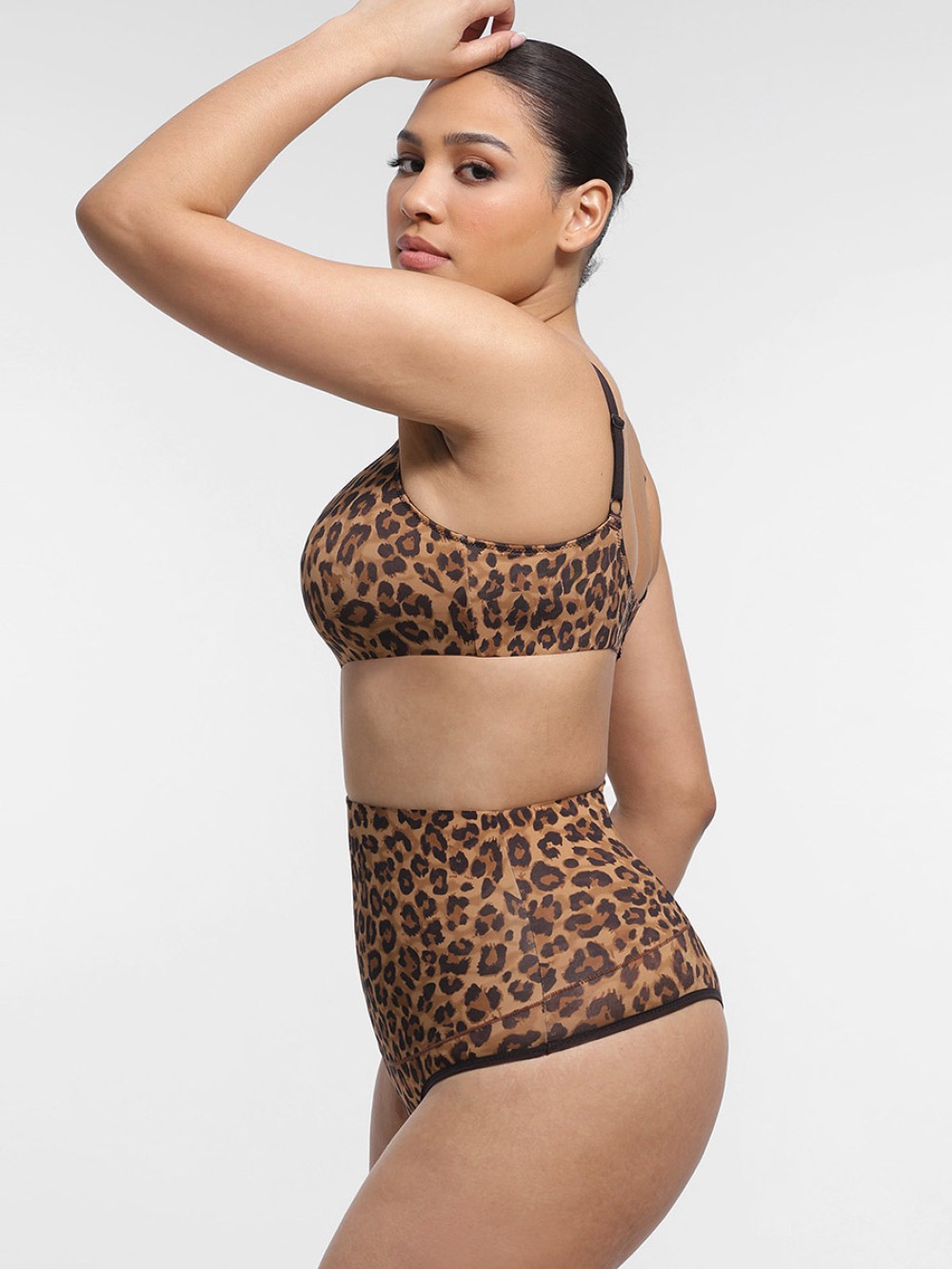 High Waist Tummy Control Thong Shapewear Panties