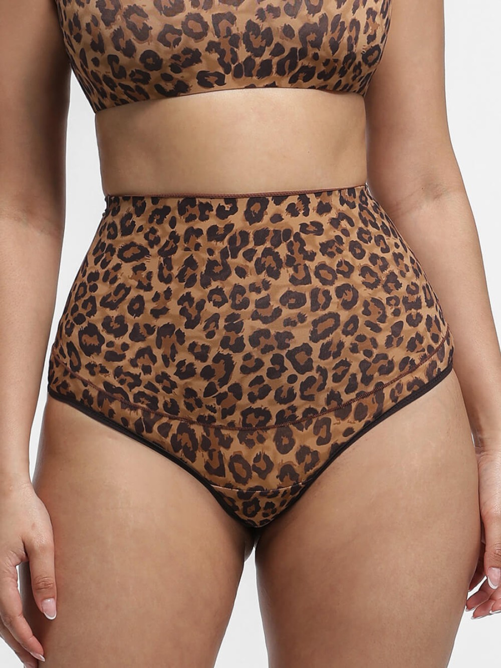 High Waist Tummy Control Thong Shapewear Panties