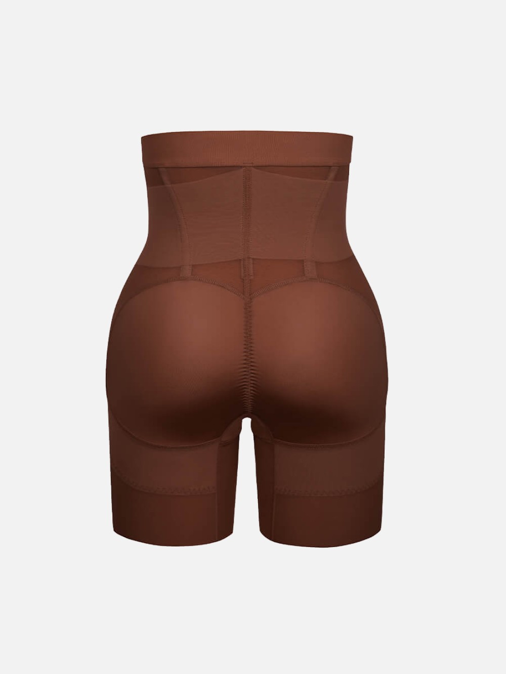 High Waisted Shaping Briefs Breathable Mesh Waist & Abdomen Control Butt Lifter