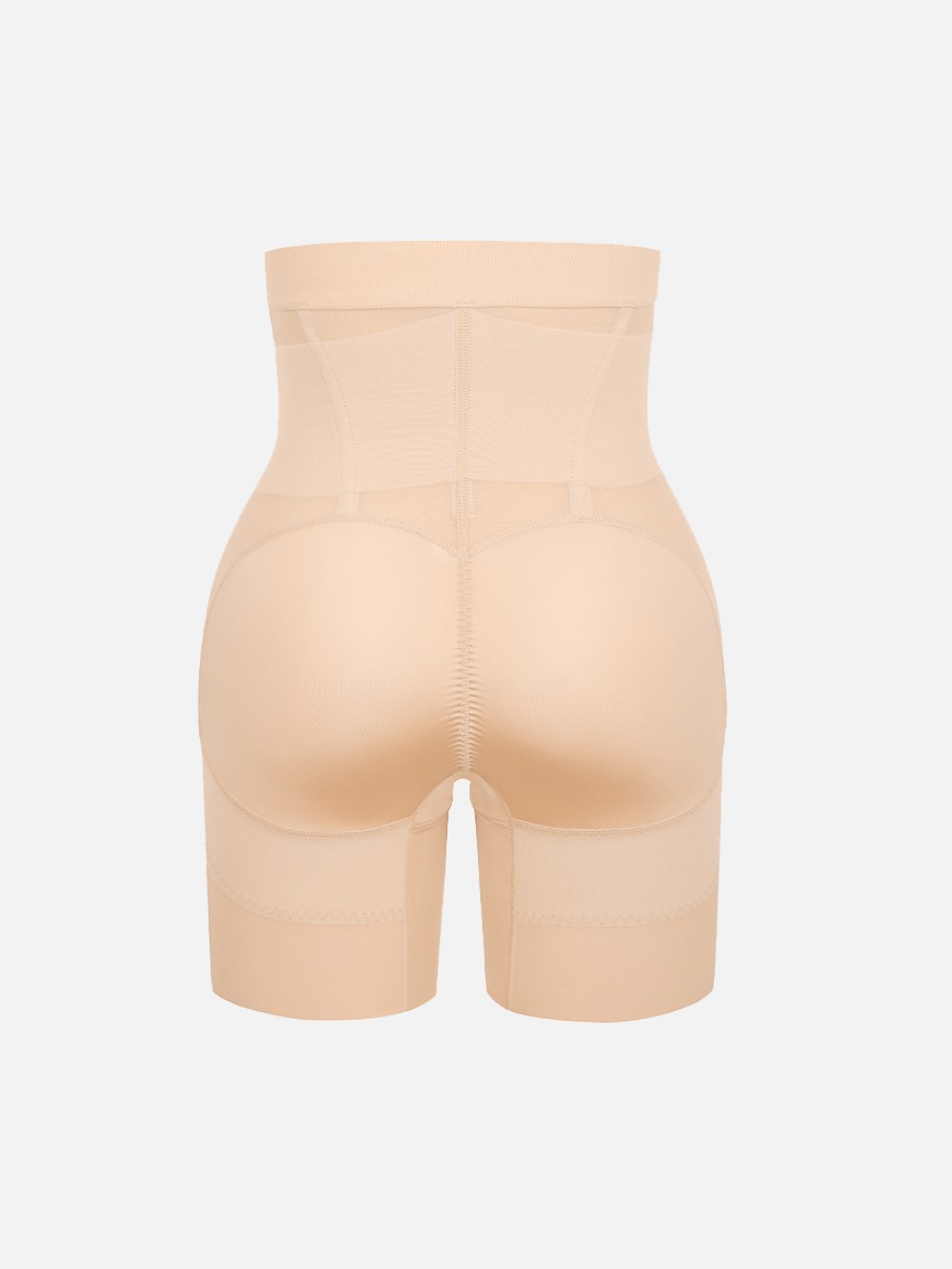 High-Waisted Shaping Briefs Breathable Mesh Waist & Abdomen Control Butt Lifter