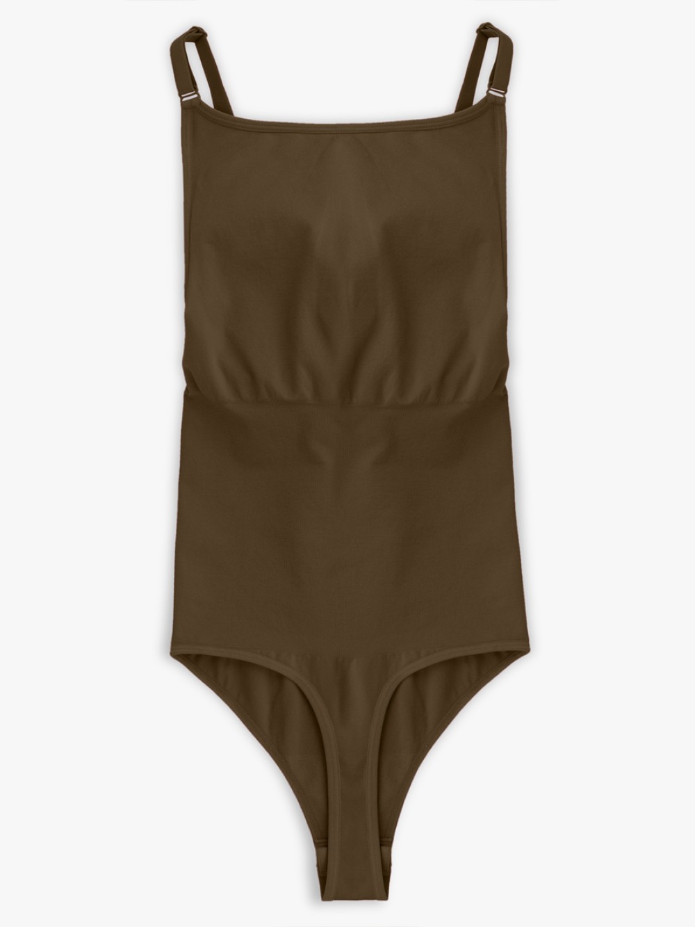 Seamless Bra Free Cami Tummy Control Thong Bodysuit