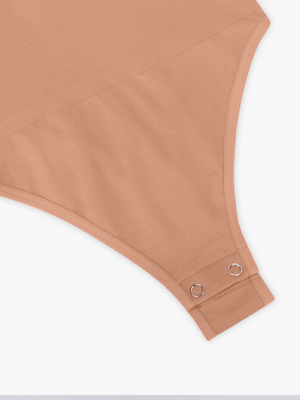Women Seamless Bra Free Cami Tummy Control Thong Bodysuit with Removable Pads