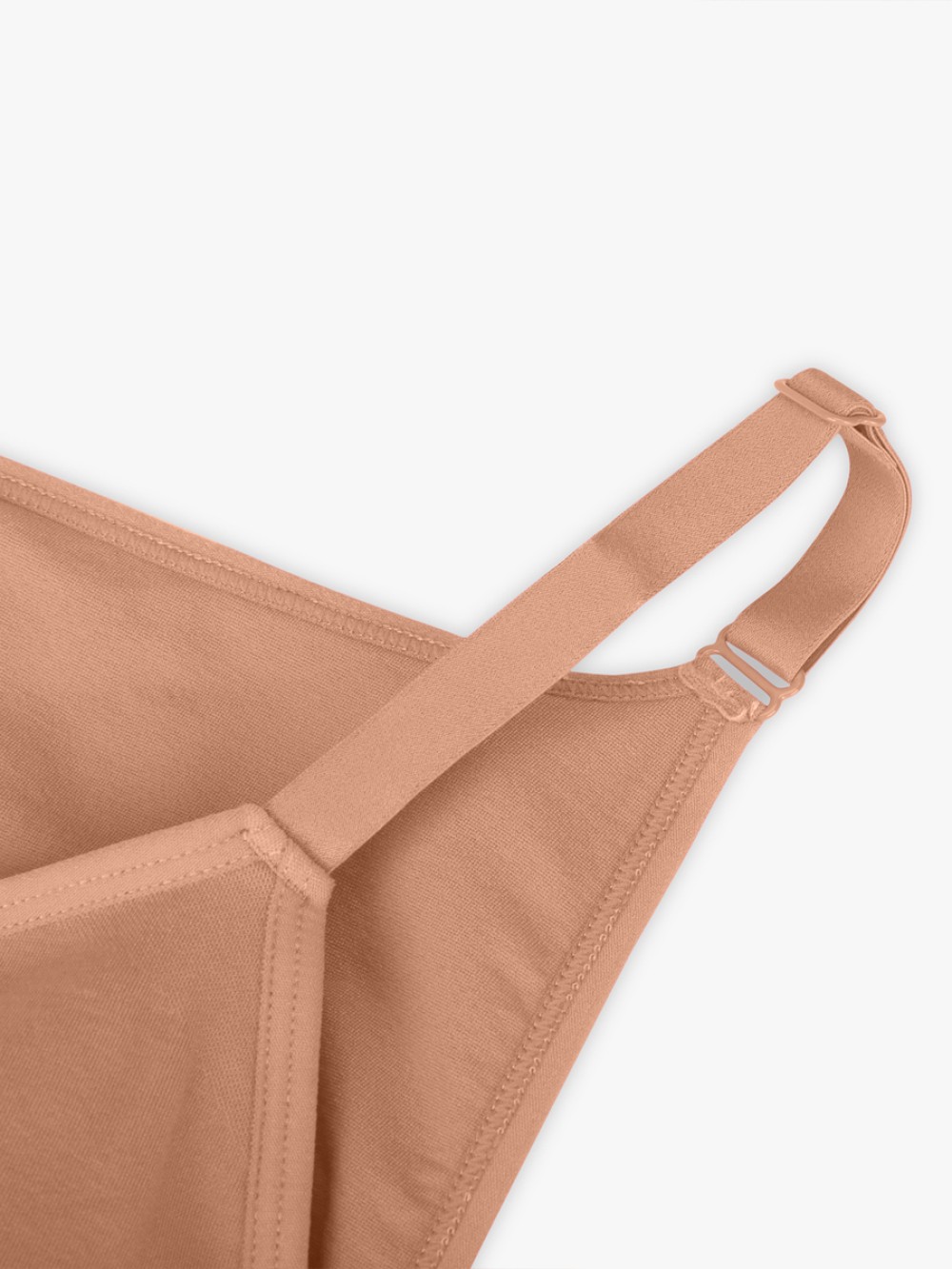 Women Seamless Bra Free Cami Tummy Control Thong Bodysuit with Removable Pads