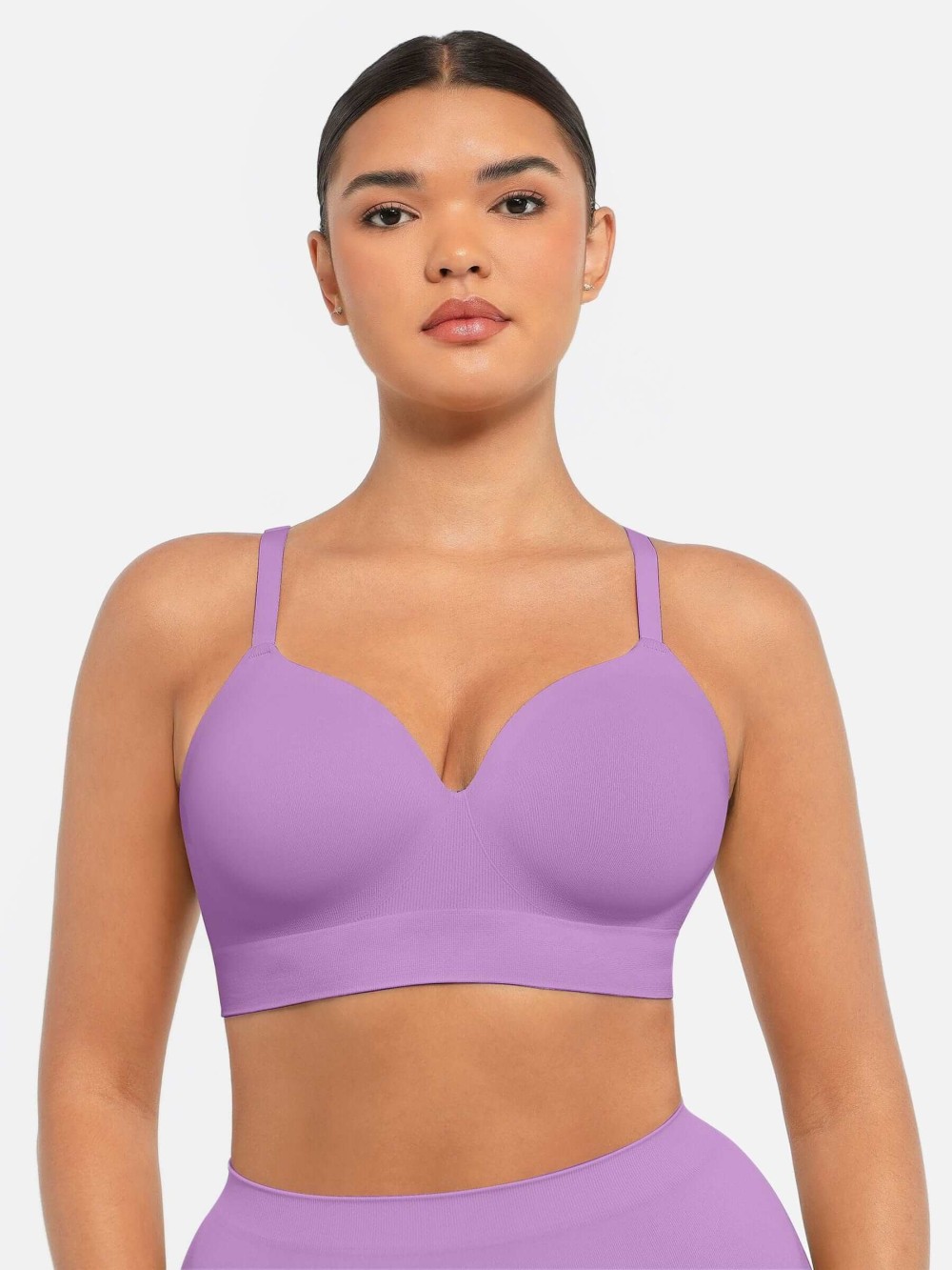 Seamless Comfort Wireless Bust Support Shapewear Bra
