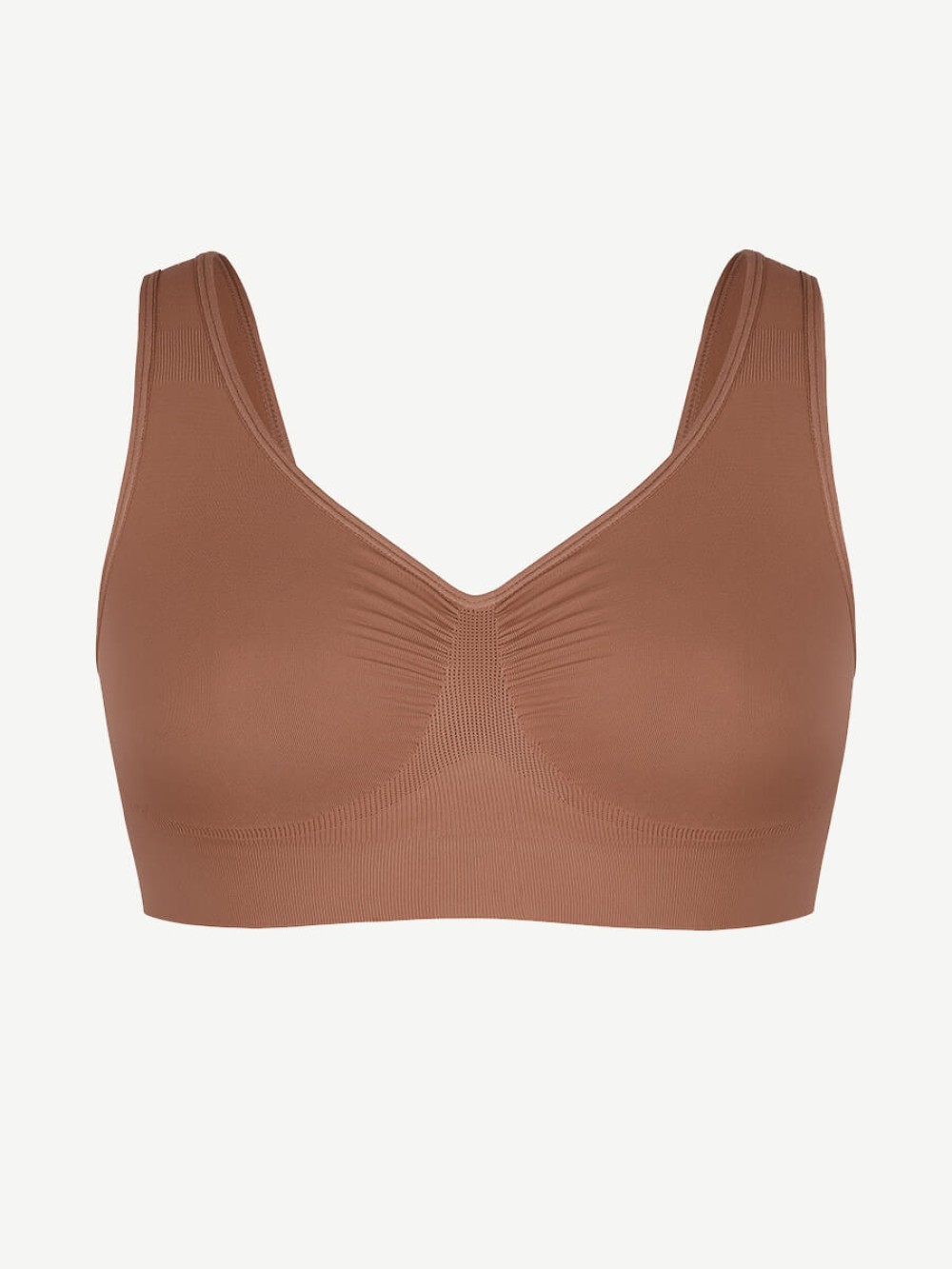 Fashion Seamless Shaping Bust Support Wider Back Bra