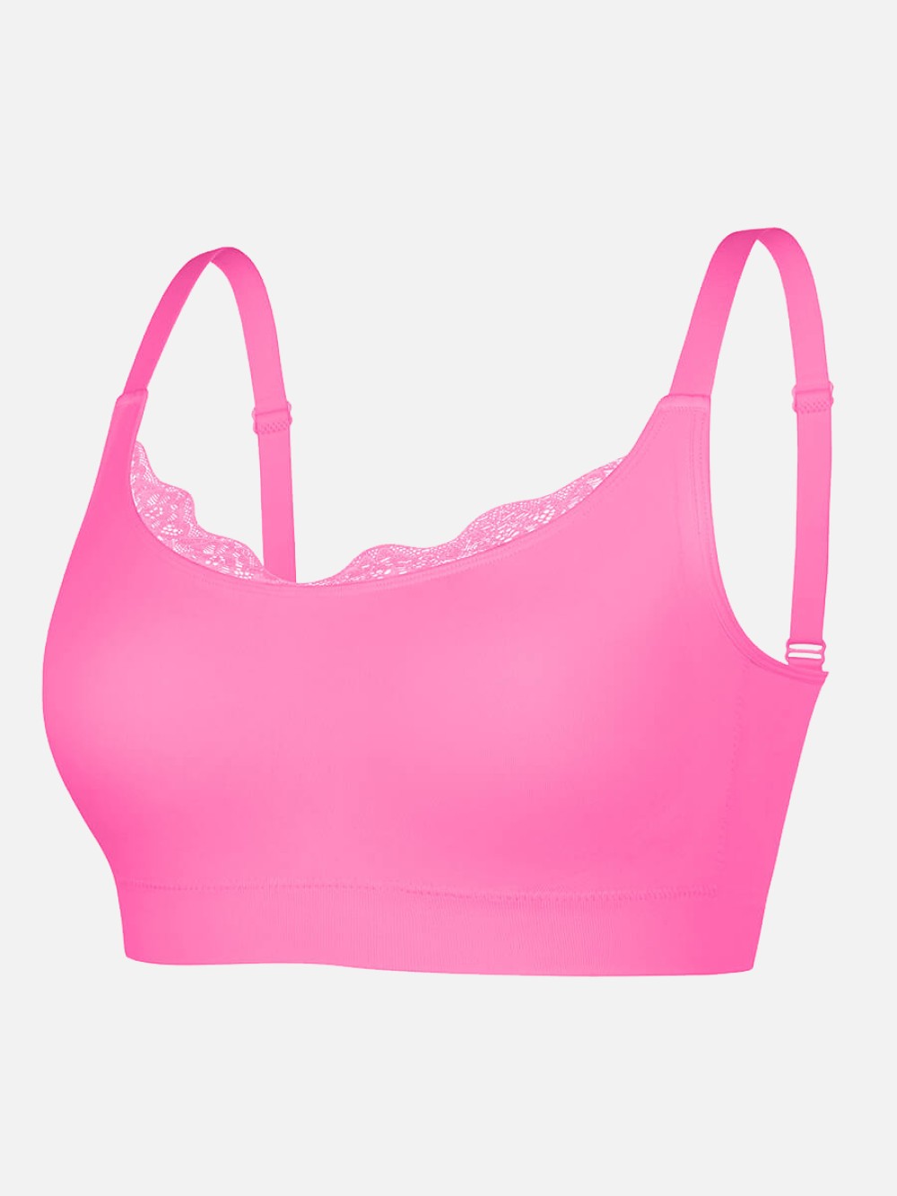 Everyday Seamless Scoop Smooth Back Fat Bralettes Bras