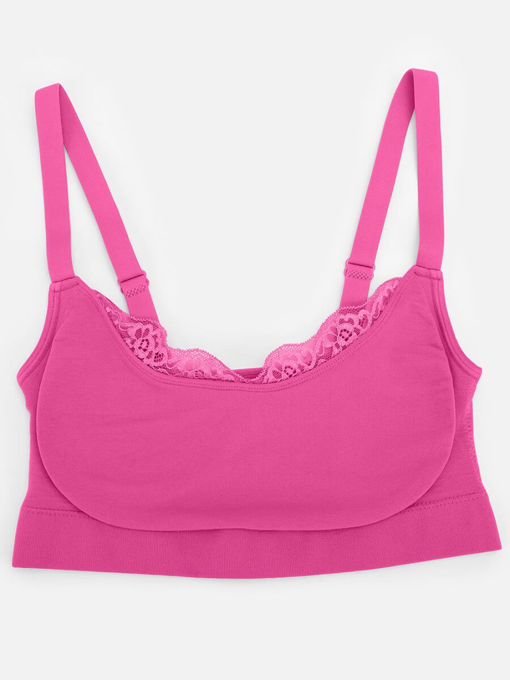 Seamless Everyday Scoop Smooth Back Fat Bralettes Bras