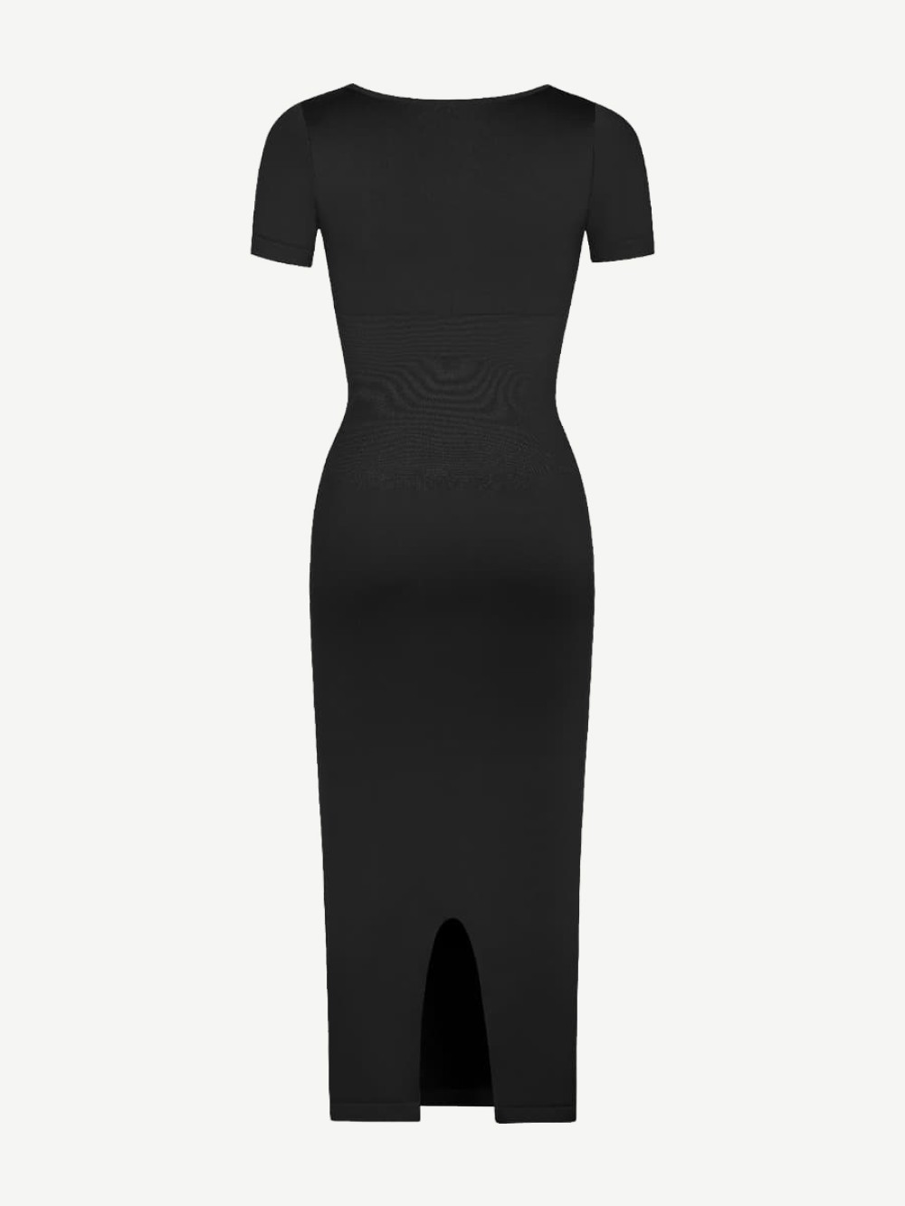 Fashion Seamless Eco-Friendly Back Slit Outer Shaping Dress With Removable Cups