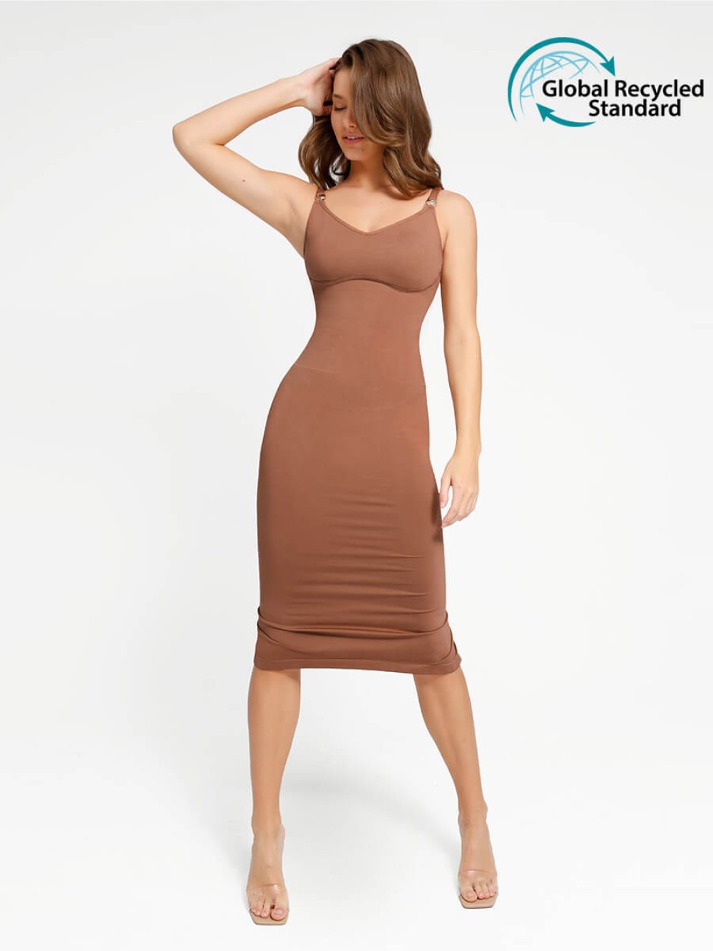 Fashion Seamless Eco-friendly Suspender Body-wearing Shaping Dress