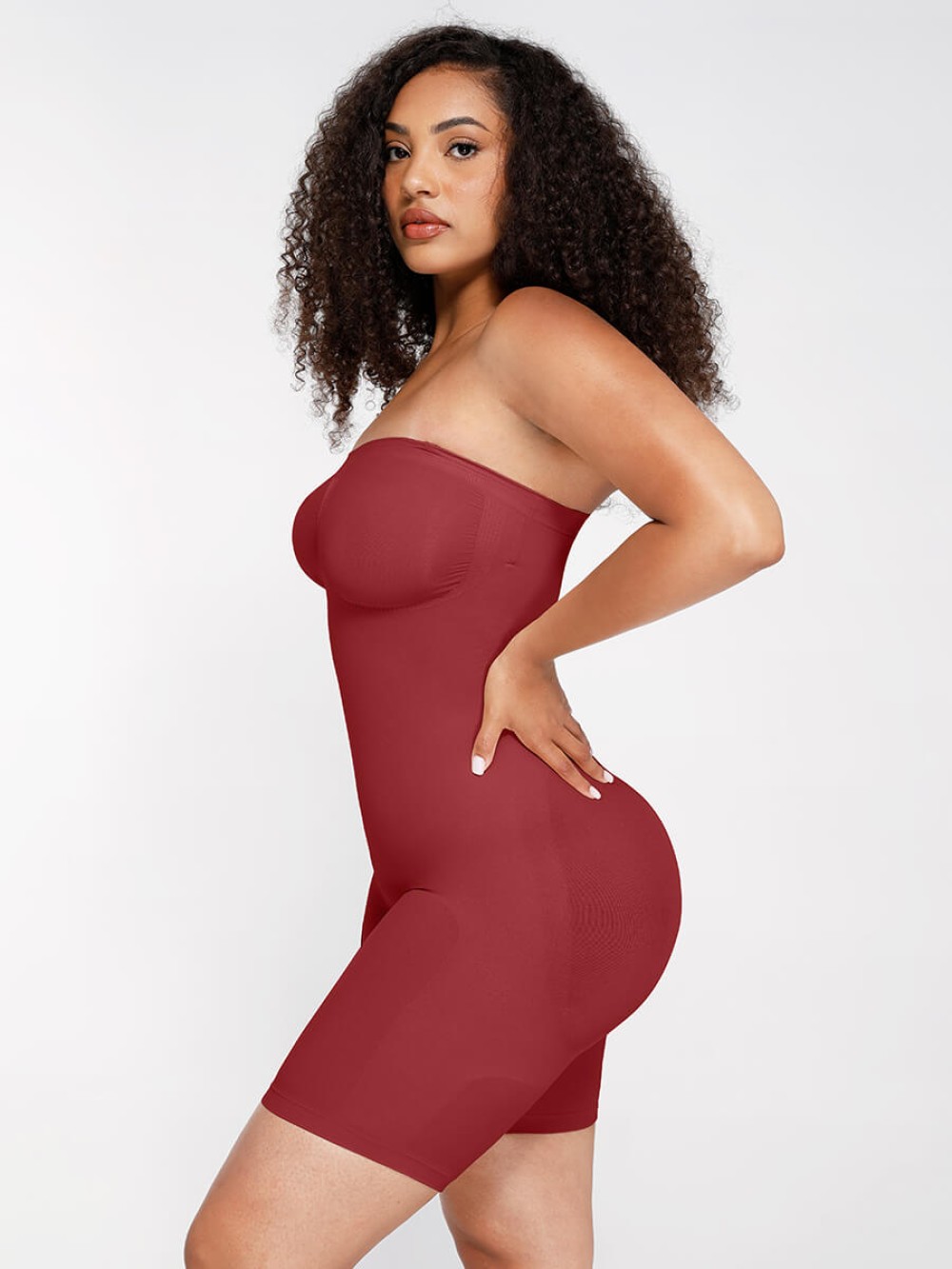 Wholesale Seamless Strapless Butt Lifting Tummy Control Shapewear