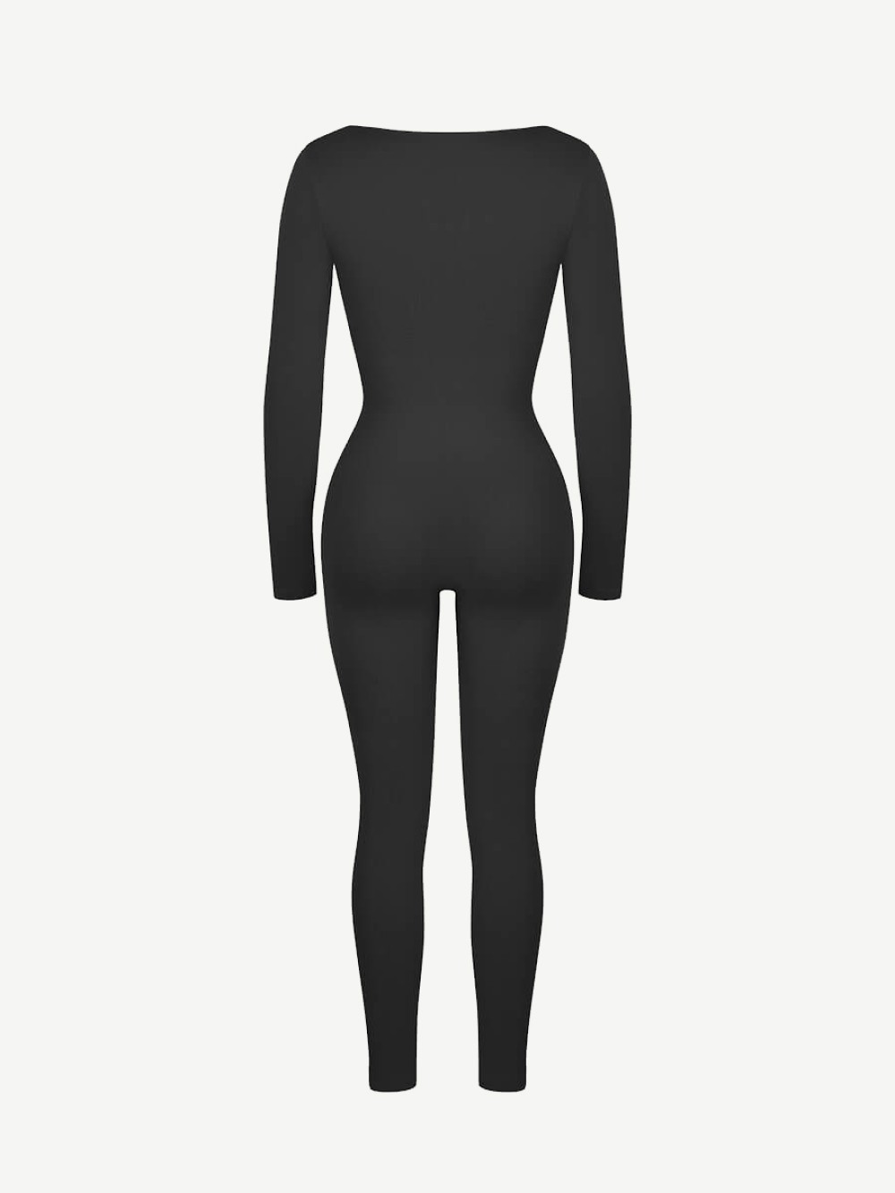 Seamless Deep V Tummy Control Waist Cinching Catsuit