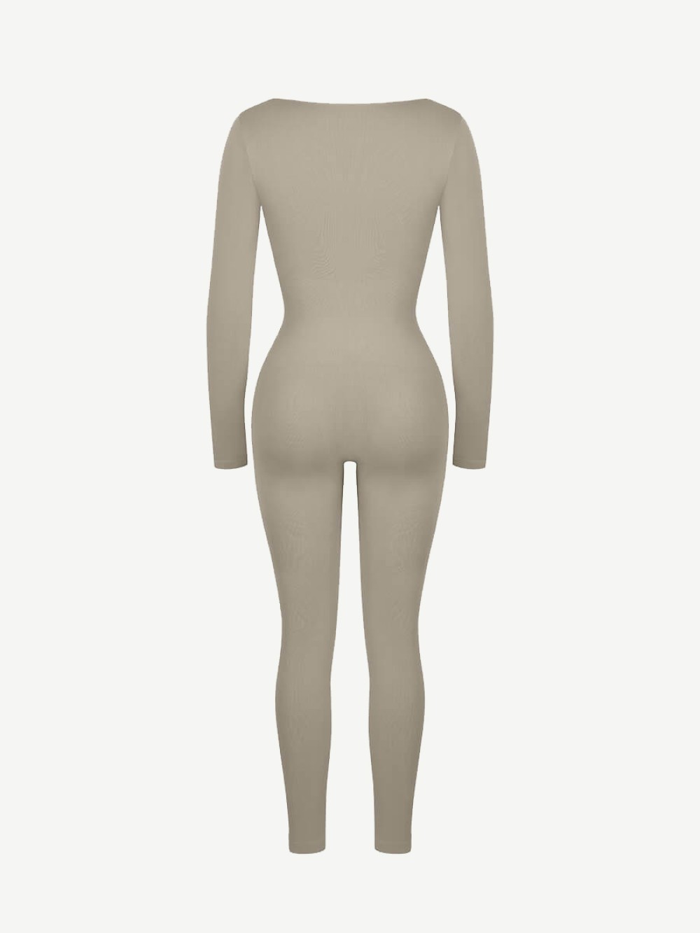 Deep V Tummy Control Waist Cinching Catsuit
