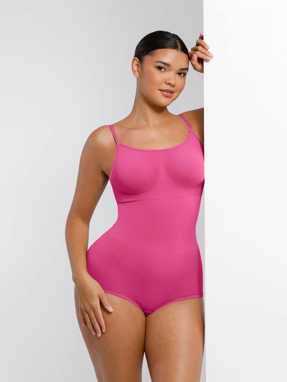 Seamless Waist and Abdomen Shapewear Bodysuit