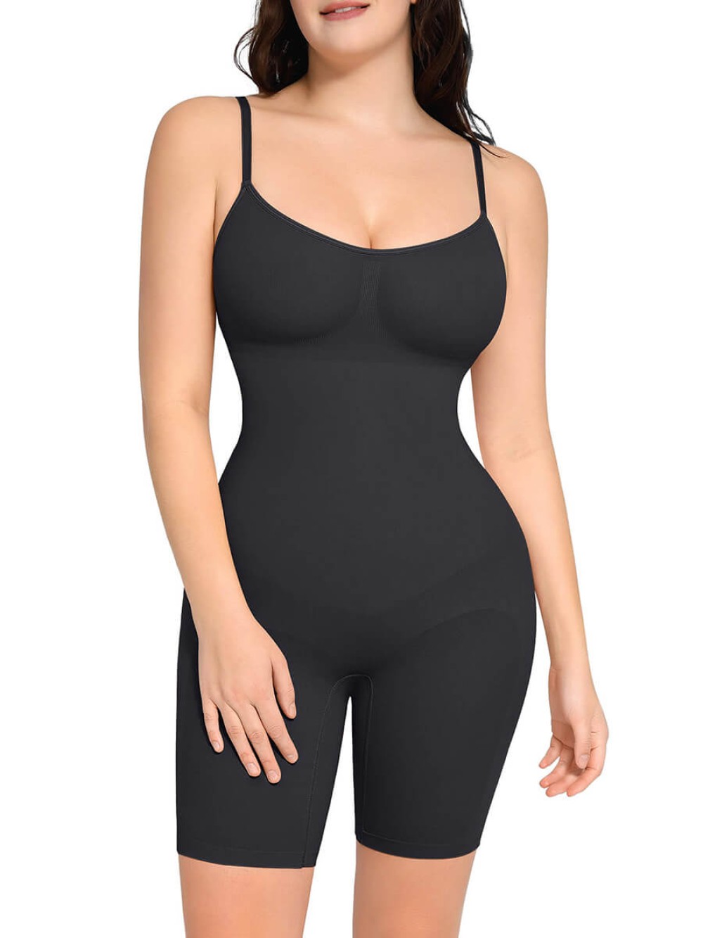 Seamless Sculpt Mid-Thigh Butt Lifter Full Body Shaper