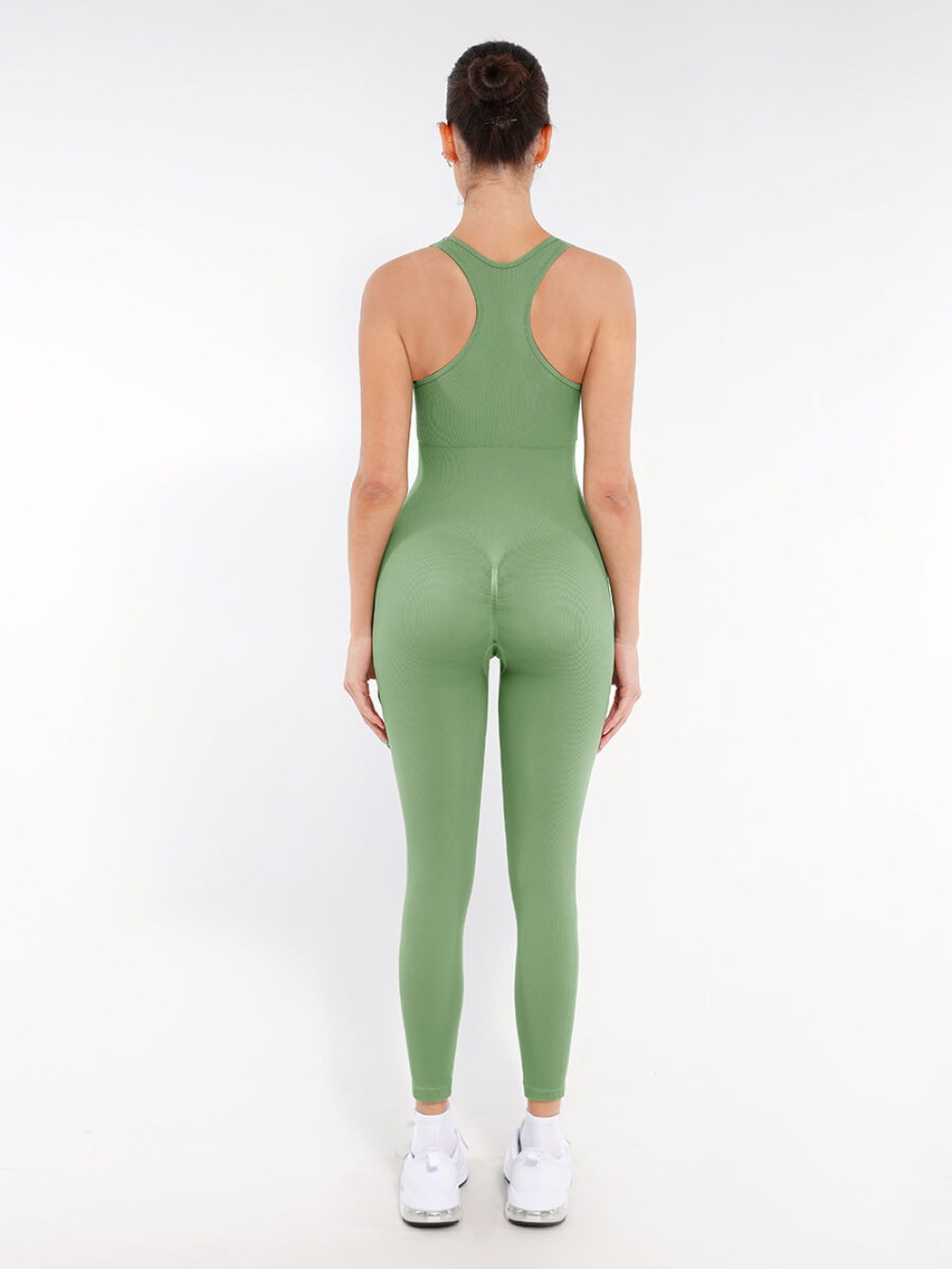 Seamless Full-Length Racerback 2-in-1 Sport Shaping Jumpsuit
