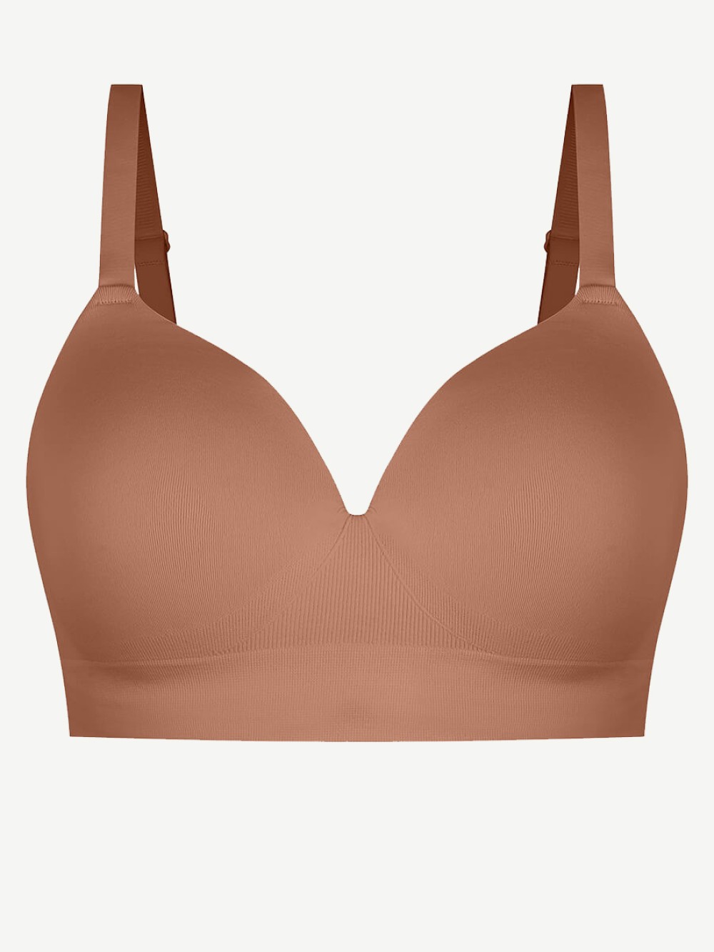 Wholesale Seamless Wireless Shapewear Bra with Bust Support