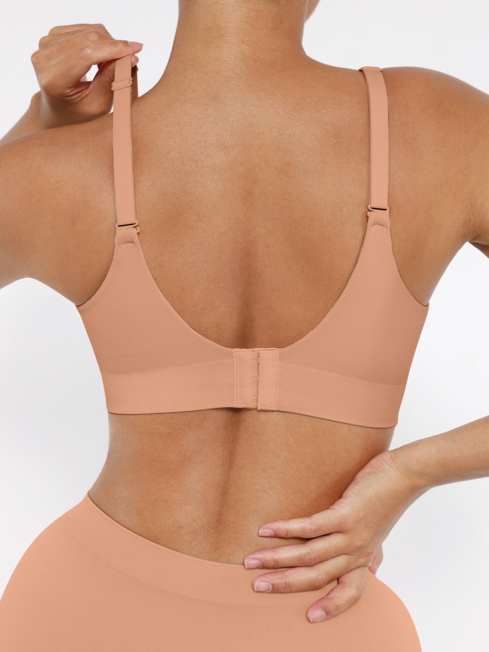Fashion Seamless Wireless Bust Support Shapewear Bra