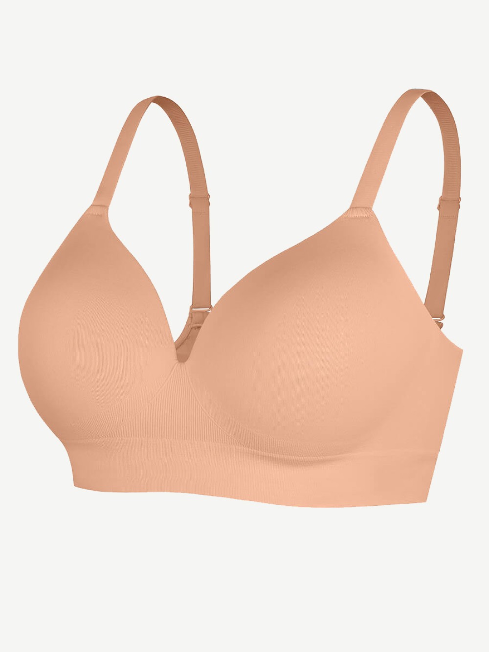 Fashion Seamless Wireless Bust Support Shapewear Bra