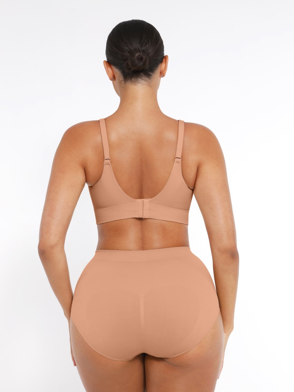 Fashion Seamless Wireless Bust Support Shapewear Bra
