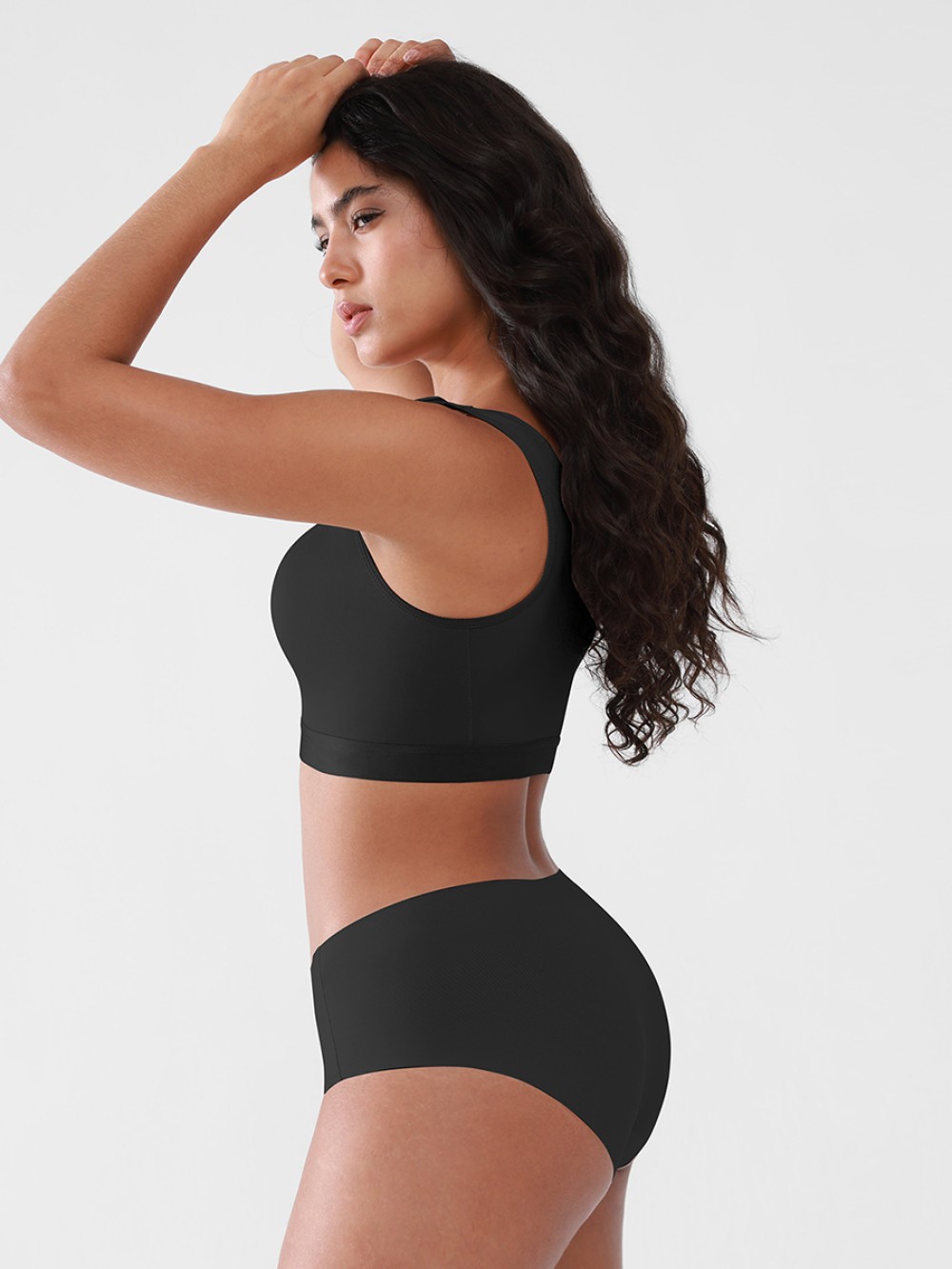 Post Surgery Bra Highly Breathable Front Closure Compression Mastectomy Bra