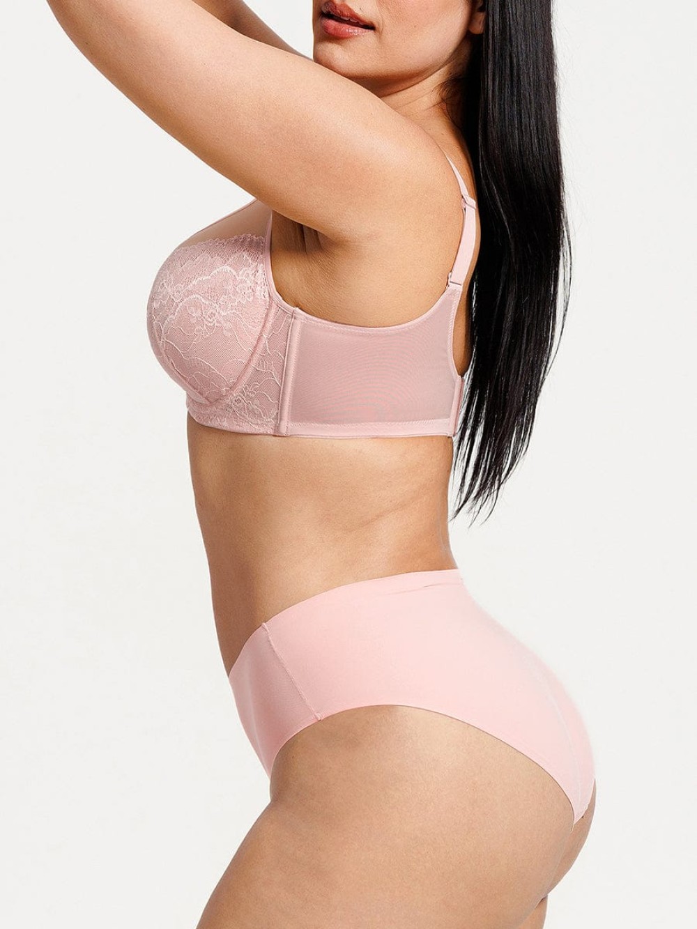 Minimizing Bra Full Coverage Side Support Underwire Smooth Back