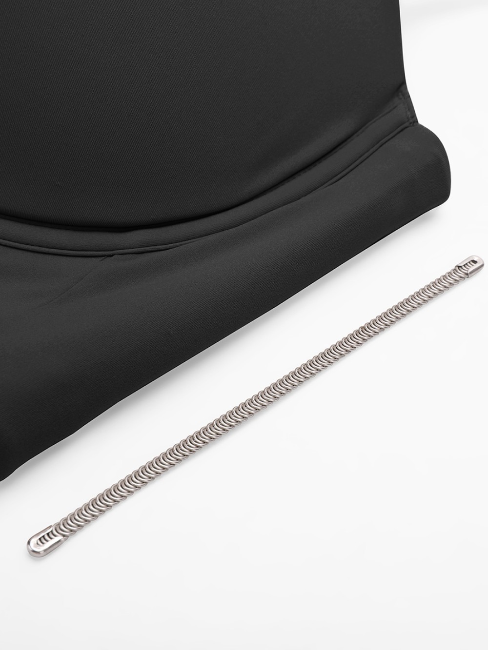 Strapless Half Cup Underwire Bra Wide Back Strong Support Everyday Wear