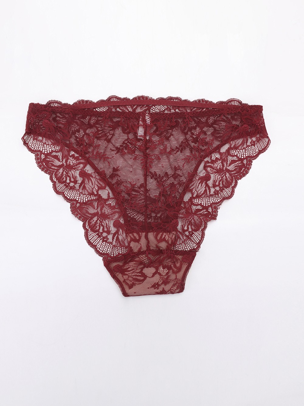 Lace Panties with Antibacterial Cotton Crotch