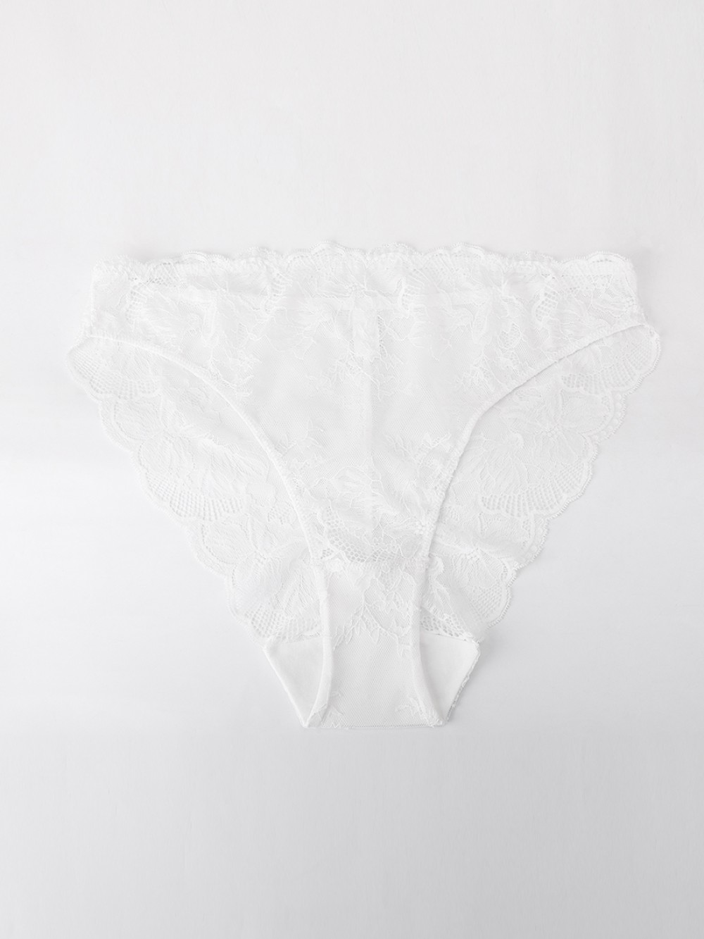 Low-Rise Panties with Antibacterial Cotton Crotch