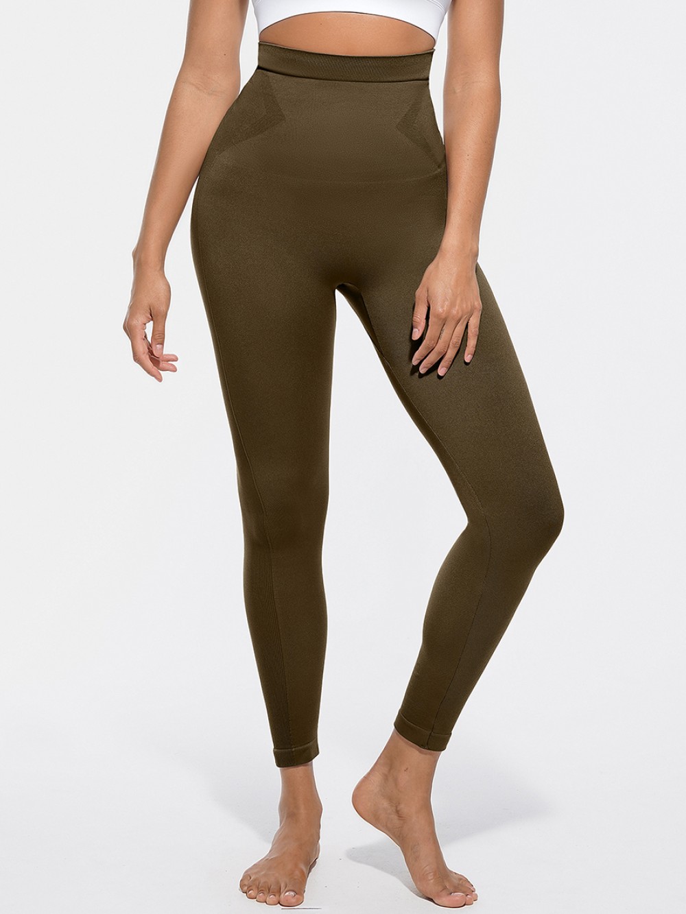 High Waisted Seamless Slim Fit Anti Slip Shaping Leggings