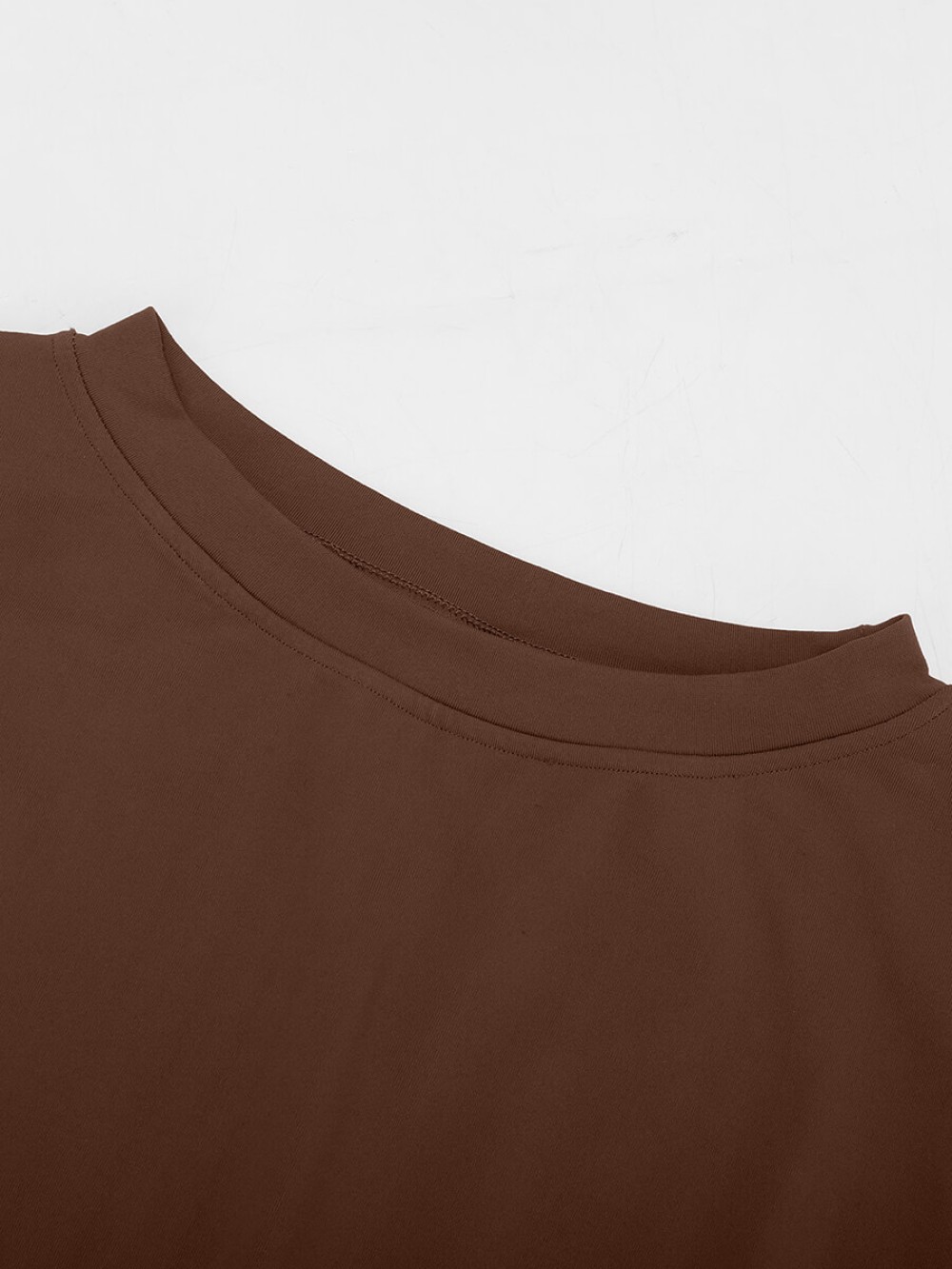 Seamless Long Sleeve Tummy Control Snap Crotch Briefs Bodysuit