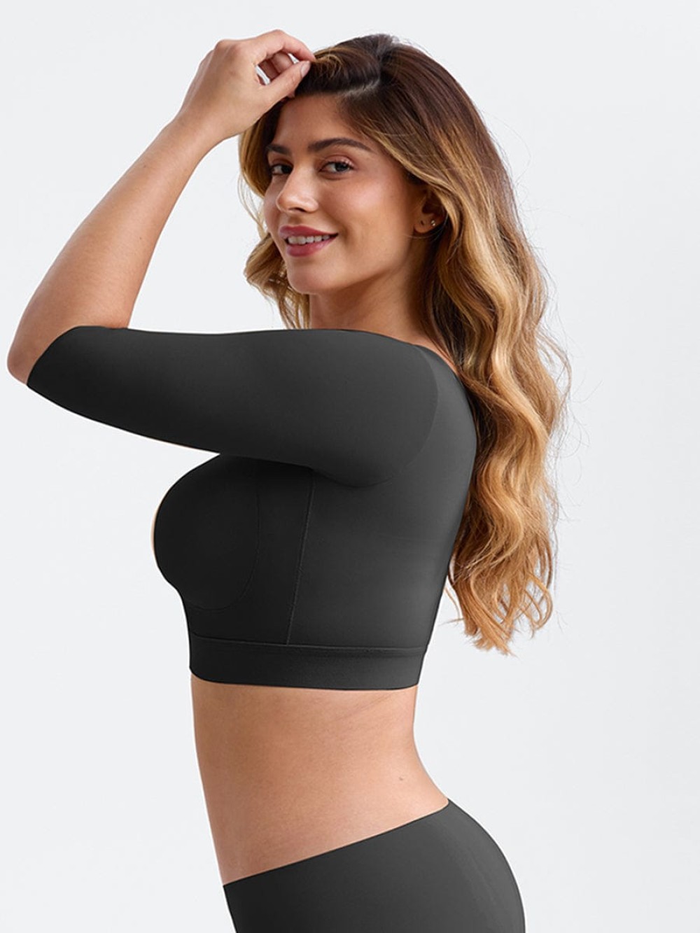 Post Surgery Bust Support Arm Compression Posture Tank with Easy to Remove Blood Stains