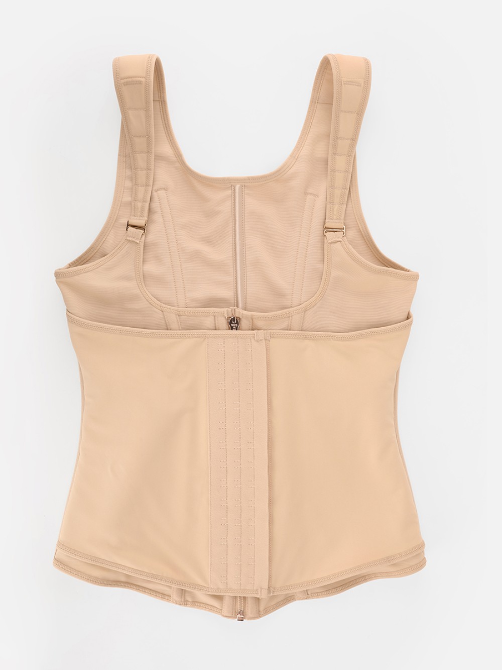 Chest Support 7 Steel Bones Waist Cincher Tank Top with Adjustable Strap