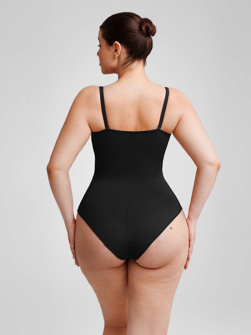 Seamless Underwire Half Cup Waist Control Shapewear Bodysuit
