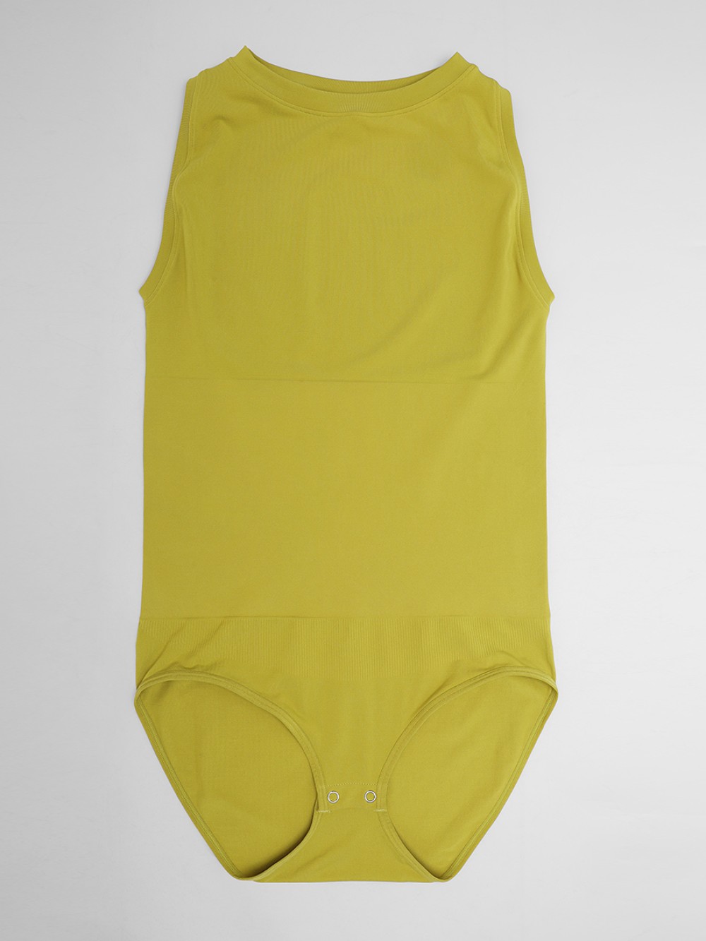 Women Seamless Crew Neck Tummy Control Shapewear Bodysuit