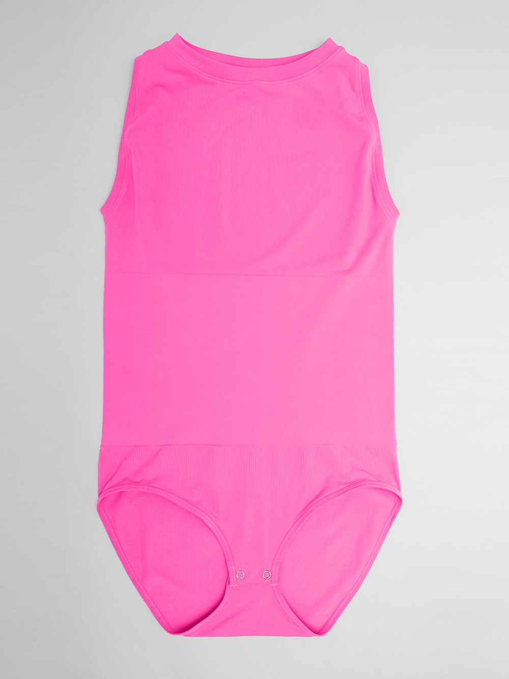 Seamless Crew Neck Tight Waist and Abdomen Shapewear Bodysuit