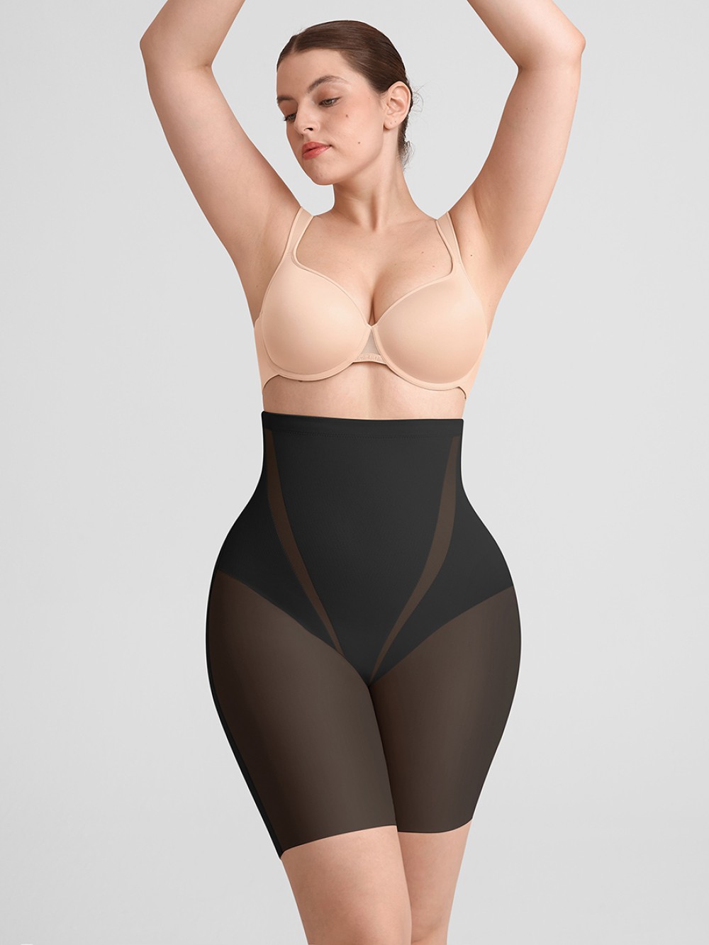 Seamless Shapewear Shorts Tummy Control Butt Lifter Thigh Slimming