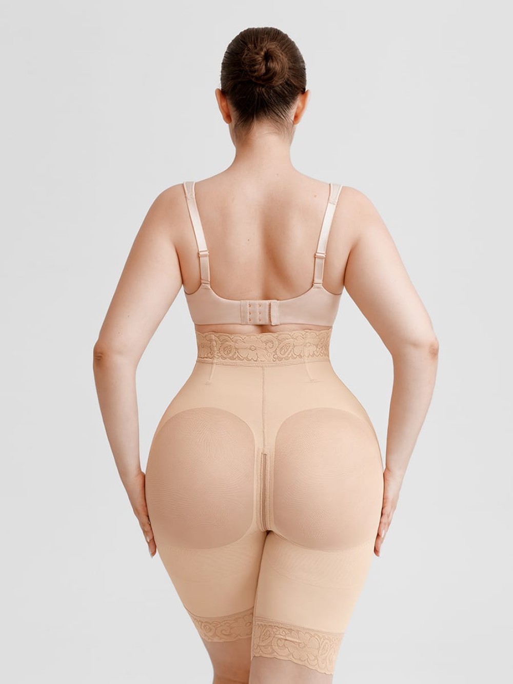 Women High Waist Medium Control Boyshort Shapewear