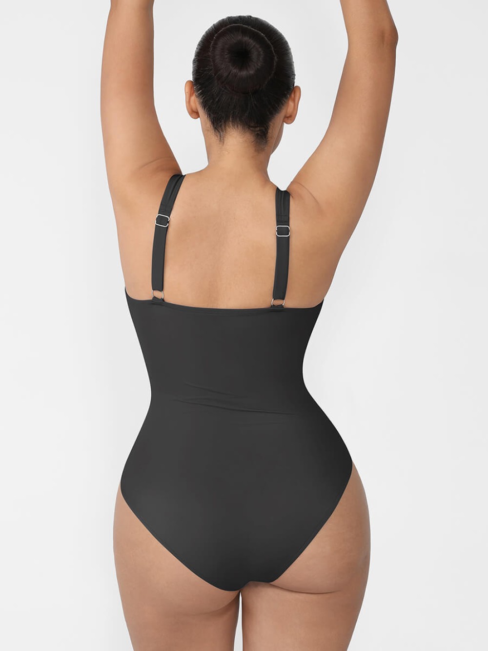 Shaping Waist Tummy Control Panty One Piece Swimsuit