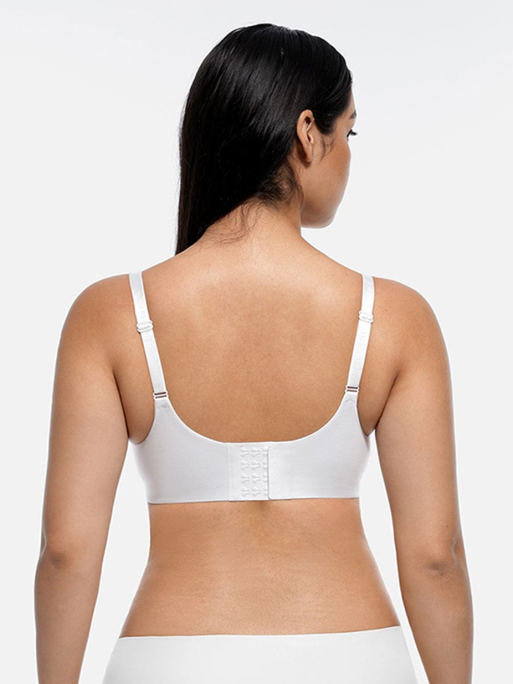 Wireless Push Up Comfort Wireless Demi Coverage Bralettes Bra Adjustable Straps