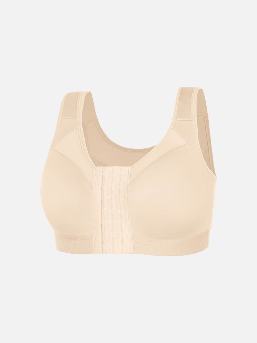 Full Coverage Wireless No Padding Post-Surgery Bra