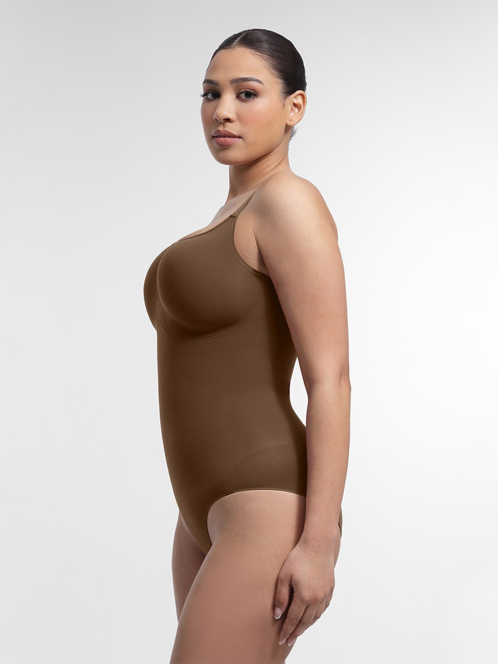 Seamless Chest Support Waist & Abdomen Control Shapewear Bodysuit