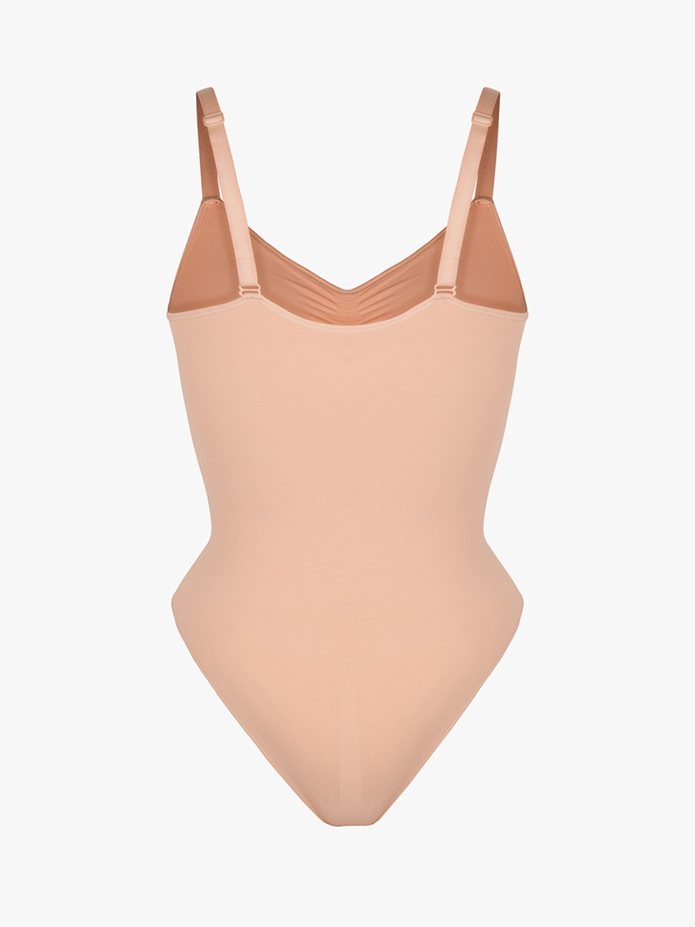 Women Seamless Chest Support Waist Control Shapewear Bodysuit