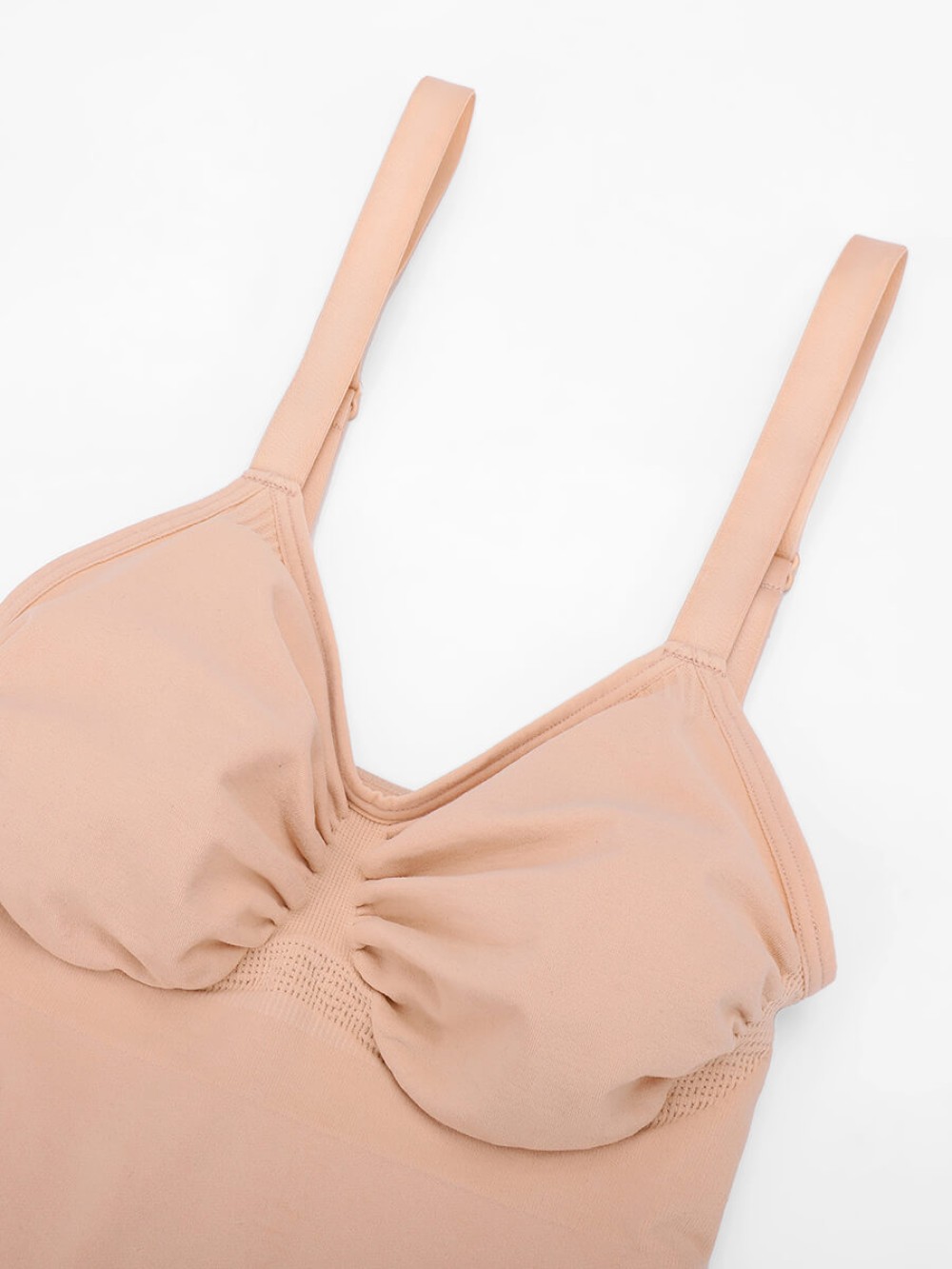 Women Seamless Chest Support Waist Control Shapewear Bodysuit