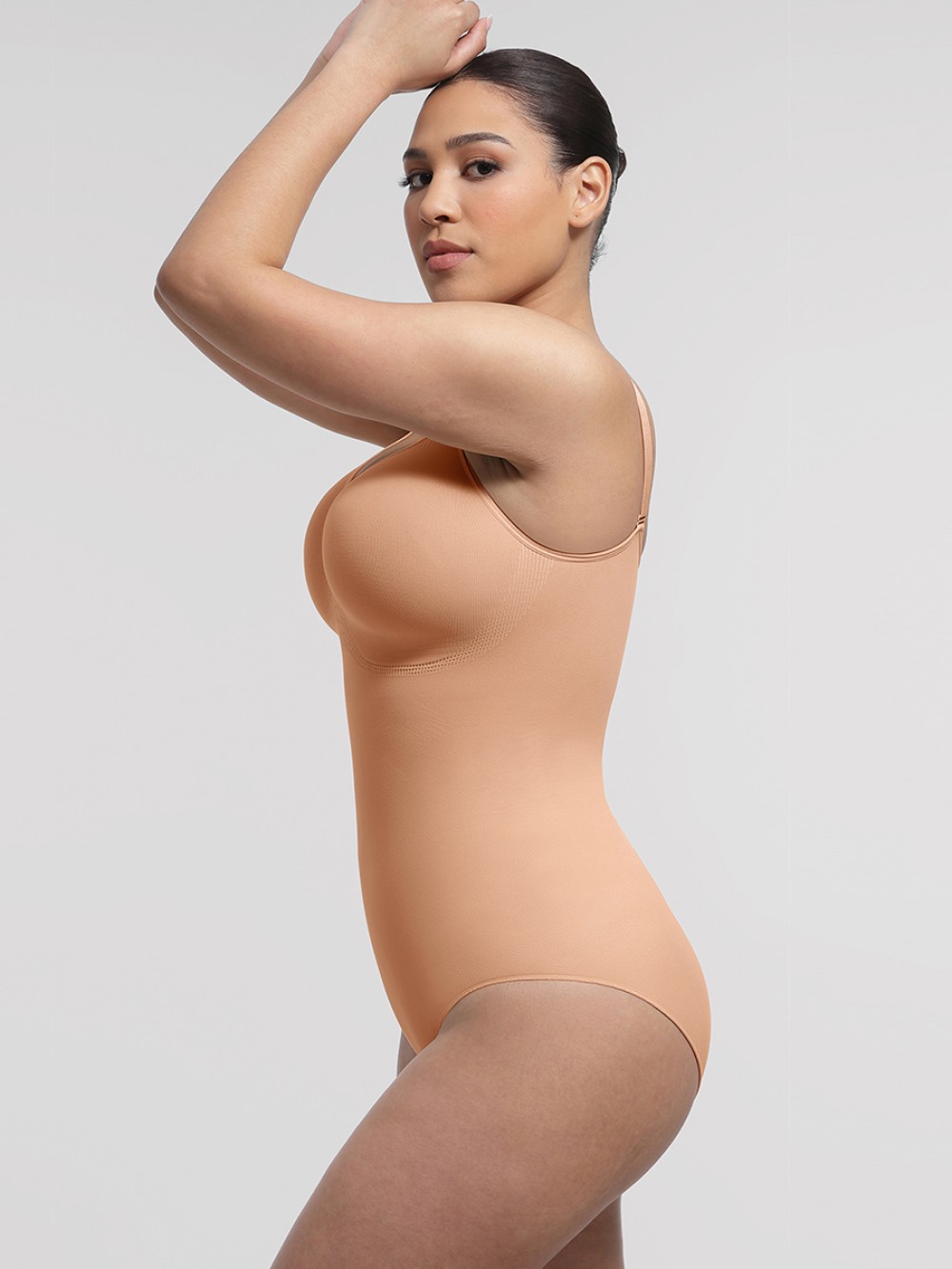 Women Seamless Chest Support Waist Control Shapewear Bodysuit